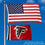 WinCraft Atlanta Falcons 2x3 Feet Flag