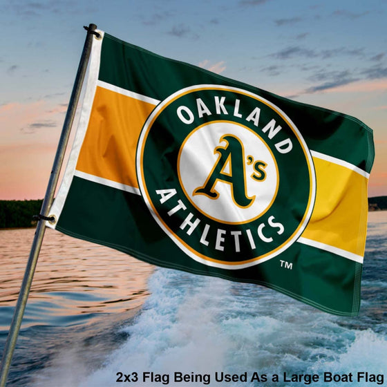 WinCraft Oakland Athletics 2x3 Foot Small Flag