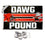 Cleveland Browns Dawg Pound Banner and Tapestry Wall Tack Pads