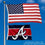 WinCraft Atlanta Braves 2x3 Foot Small Flag