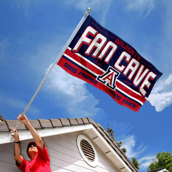 Arizona Wildcats Fan Man Cave Banner Flag