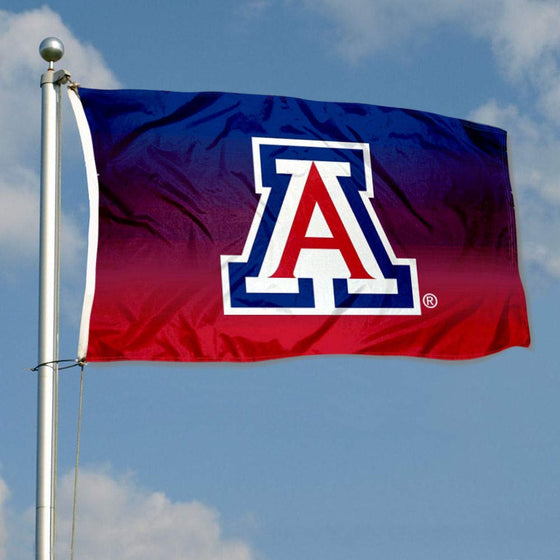 College Flags & Banners Co. Arizona Wildcats Two Tone Gradient Flag