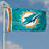 WinCraft Miami Dolphins 4 ft x 6 ft Foot Flag