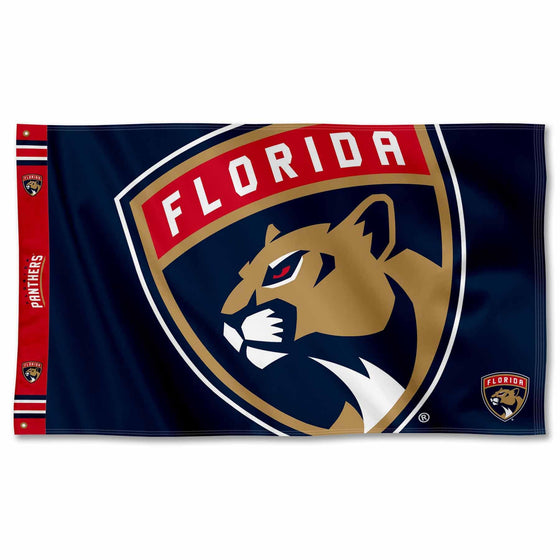 WinCraft Florida Panthers Printed Header 3x5 Premium Banner Flag