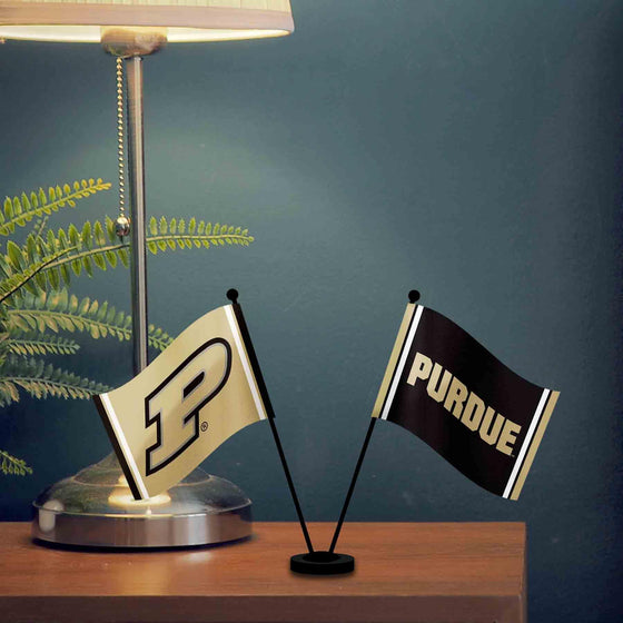 WinCraft Purdue Boilermakers Desk and Table Top Flags