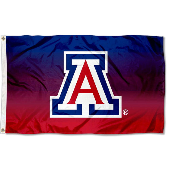 College Flags & Banners Co. Arizona Wildcats Two Tone Gradient Flag