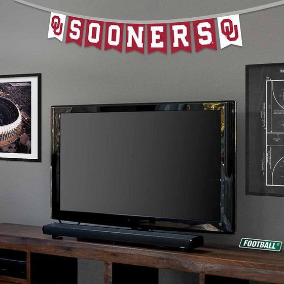 Oklahoma Sooners Banner String Pennant Flags