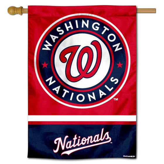 WinCraft Washington Nationals Double Sided House Flag