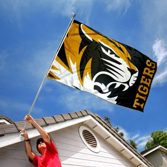 College Flags & Banners Co. Missouri Tigers Bold Flag and USA 3x5 Set