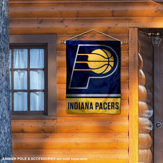 WinCraft Indiana Pacers Double Sided House Banner Flag