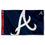 WinCraft Atlanta Braves Printed Header Flag 3x5 Banner