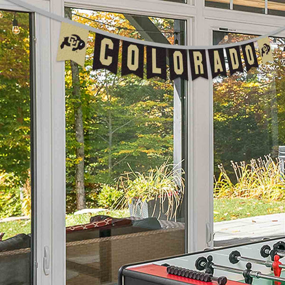 Colorado Buffaloes Banner String Pennant Flags