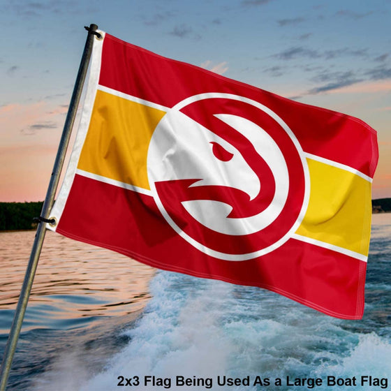 WinCraft Atlanta Hawks Small 2x3 Foot Banner Flag