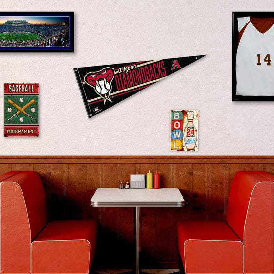 Arizona Diamondbacks Pennant Banner and Wall Tack Pads