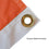 College Flags & Banners Co. Illinois Fighting Illini I Logo Flag with Pole and Bracket Complete Set