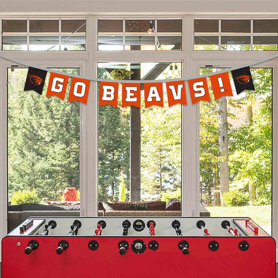 Oregon State Beavers Banner String Pennant Flags