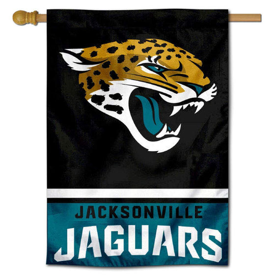 WinCraft Jacksonville Jaguars Two Sided House Flag