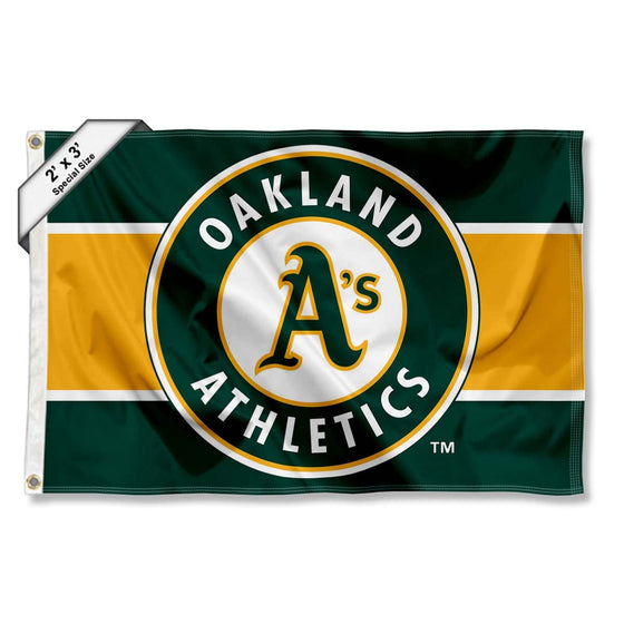 WinCraft Oakland Athletics 2x3 Foot Small Flag