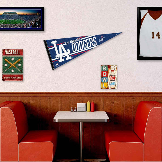 Los Angeles Dodgers Pennant Banner and Wall Tack Pads