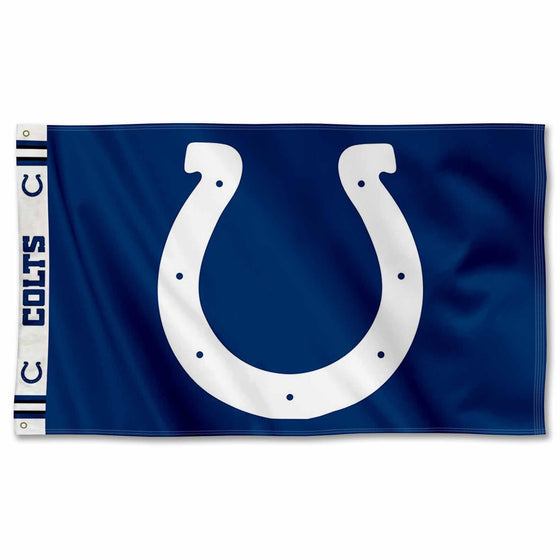 WinCraft Indianapolis Colts Printed Header 3x5 Foot Banner Flag