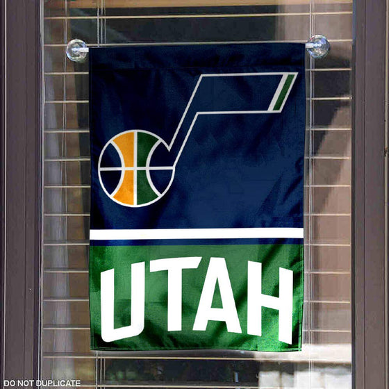 WinCraft Utah Jazz Double Sided Garden Flag