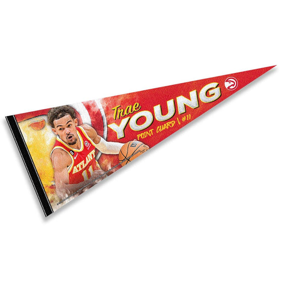 WinCraft Atlanta Hawks Young Pennant Flag