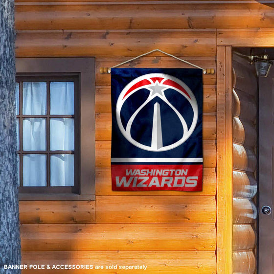 Washington Wizards Double Sided House Banner Flag