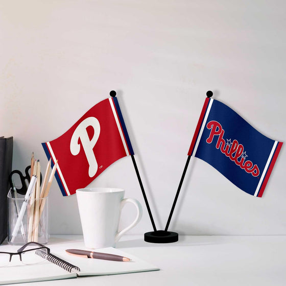 WinCraft Philadelphia Phillies Desk and Table Top Flags