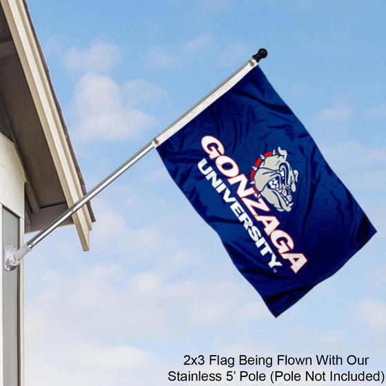 College Flags & Banners Co. Gonzaga Bulldogs 2x3 Foot Flag