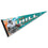 WinCraft Miami Dolphins Hill Pennant Banner Flag