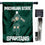 Michigan State Spartans Running Sparty Double Sided House Flag with Flag Pole Set