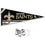 New Orleans Saints Pennant Banner and Wall Tack Pads