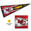 WinCraft Kansas City Chiefs Embroidered and Sewn Pennant