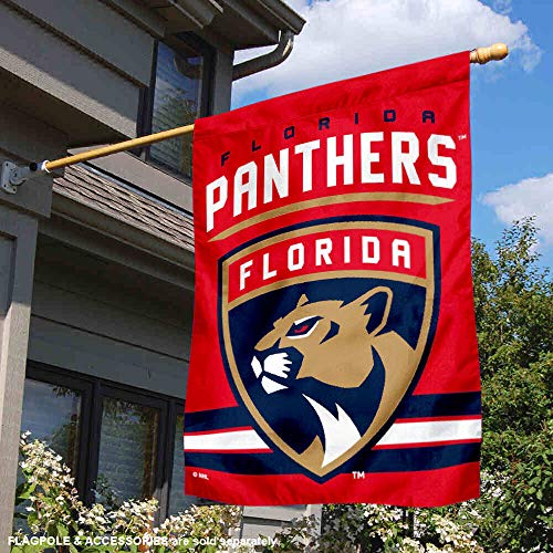 WinCraft Florida Panthers Double Sided Banner House Flag