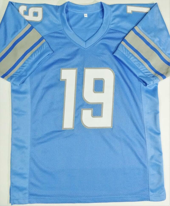 Kenny Golladay Autographed Blue Pro Style Jersey - JSA W Auth *9