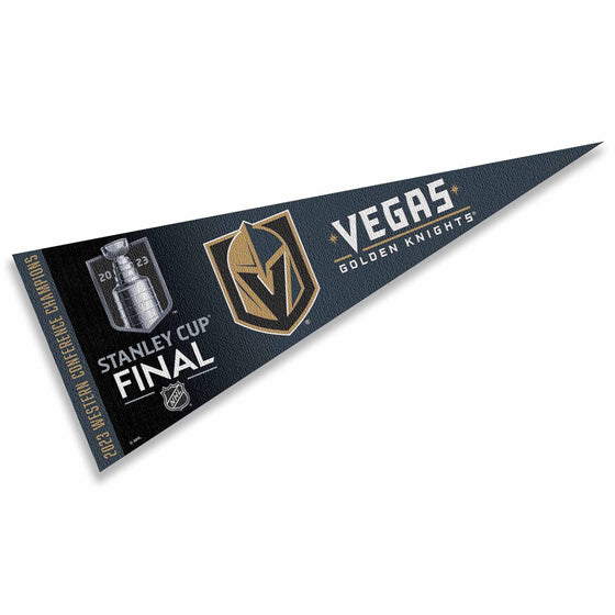 WinCraft Vegas Golden Knights 2023 Stanley Cup Final Pennant Flag