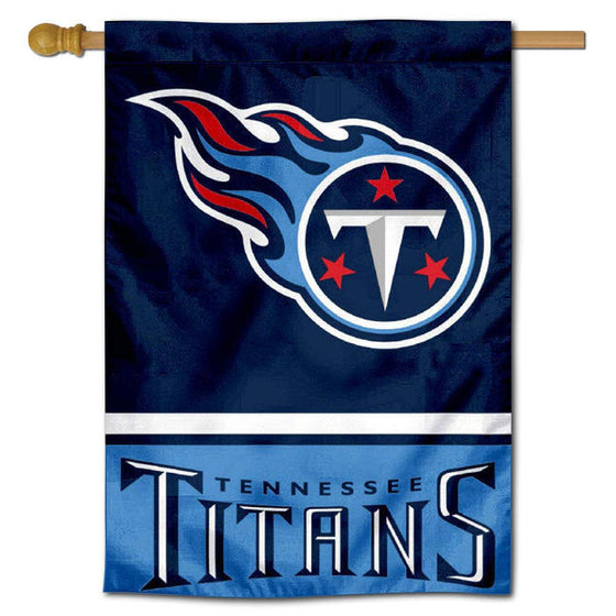 WinCraft Tennessee Titans Two Sided House Flag