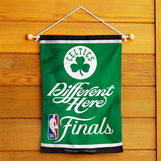 Boston Celtics 2024 Finals Bound Conference Champions Garden Flag Banner