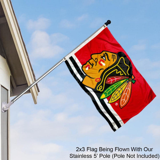 WinCraft Chicago Blackhawks 2x3 Feet Flag