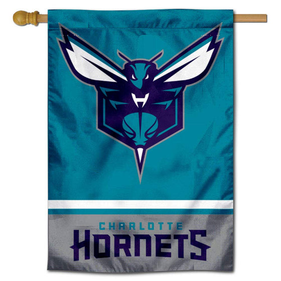 WinCraft Charlotte Hornets Double Sided House Banner Flag