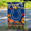 WinCraft Indianapolis Colts Fall Leaves Decorative Football Garden Flag Double Sided Banner