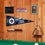 Winnipeg Jets Pennant Flag and Wall Tack Pads Mounts