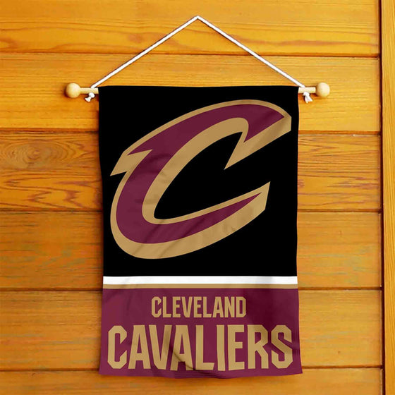 WinCraft Cleveland Cavaliers Black Double Sided Garden Flag