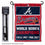 WinCraft Atlanta Braves 4 Time Champions Garden Flag and Pole Stand Mount