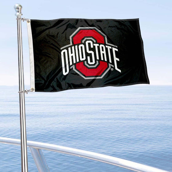 College Flags & Banners Co. Ohio State Buckeyes Boat and Nautical Flag