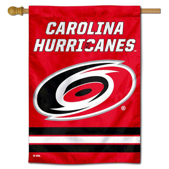 WinCraft Carolina Hurricanes Double Sided Banner House Flag