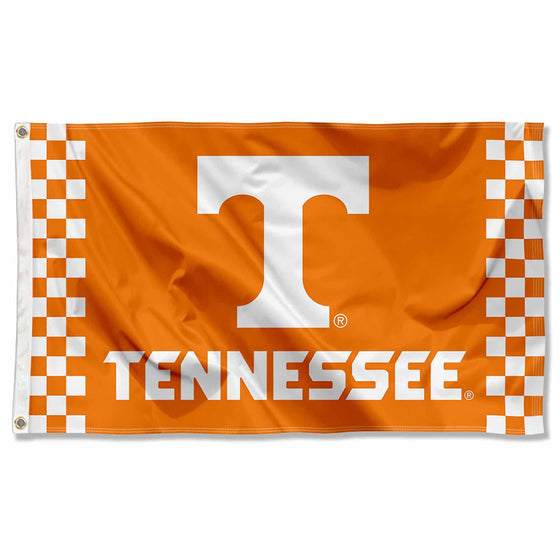 Tennessee Volunteers Checkerboard Large Grommet Banner Flag