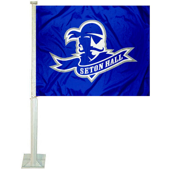 College Flags & Banners Co. Seton Hall Pirates Car and Auto Flag