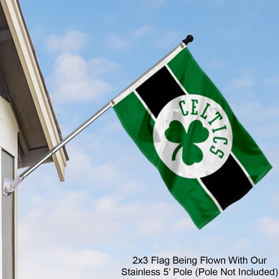 WinCraft Boston Celtics Small 2x3 Foot Banner Flag