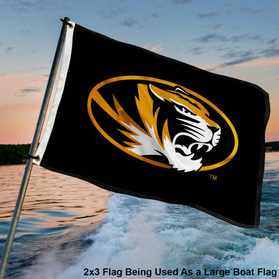 College Flags & Banners Co. Missouri Tigers Small 2x3 Foot Flag